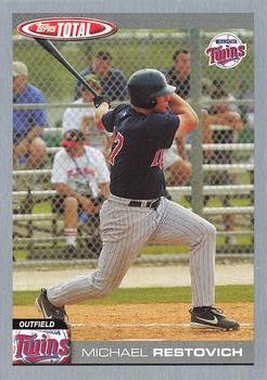 2004 Topps Total - Silver #29 Michael Restovich Front