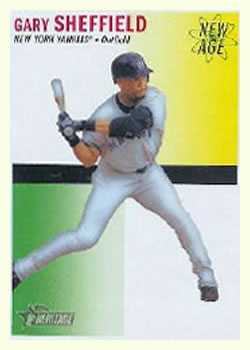 2004 Topps Heritage - New Age Performers #NAP13 Gary Sheffield Front