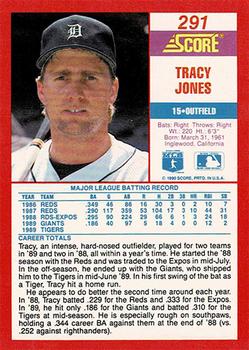 1990 Score - Promos #291 Tracy Jones Back