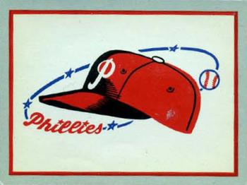 1960 Fleer Baseball Greats - Team Logo Decals #NNO Philadelphia Phillies Front