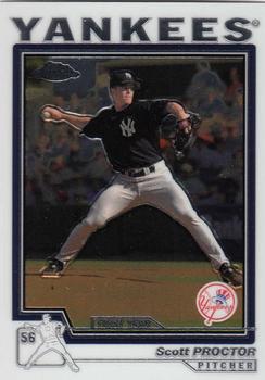 2004 Topps Traded & Rookies - Chrome #T164 Scott Proctor Front