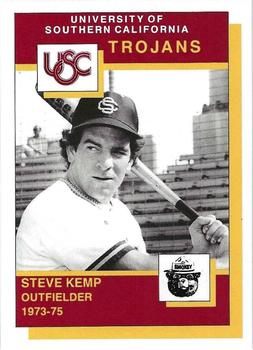 1990 USC All-Time Trojans Smokey #NNO Steve Kemp Front