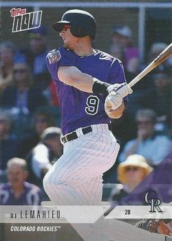 2018 Topps Now Road to Opening Day Colorado Rockies #OD-398 DJ LeMahieu Front