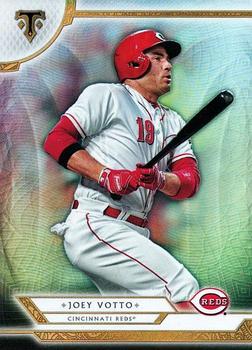 2018 Topps Triple Threads #10 Joey Votto Front