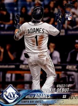 2018 Topps Update #US25 Willy Adames Front