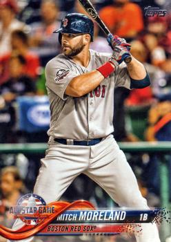2018 Topps Update #US183 Mitch Moreland Front