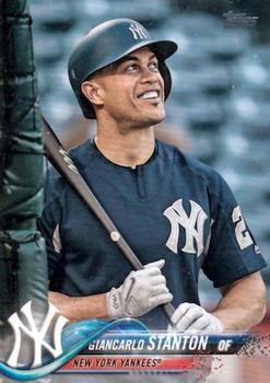 2018 Topps Update #US7 Giancarlo Stanton Front
