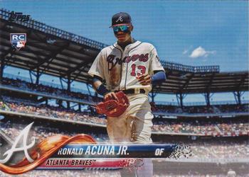 2018 Topps Update #US250 Ronald Acuna Jr. Front