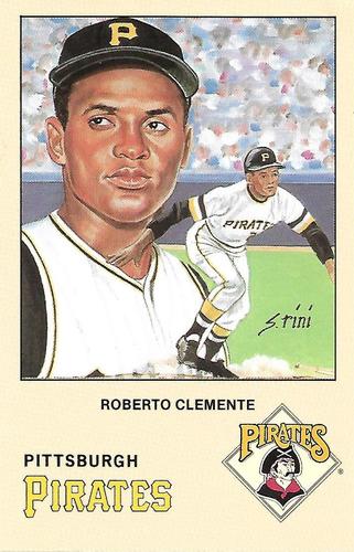 1990 Historic Limited Editions Roberto Clemente Postcards #2 Roberto Clemente Front