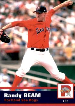 2005 Grandstand Portland Sea Dogs Update #NNO Randy Beam Front