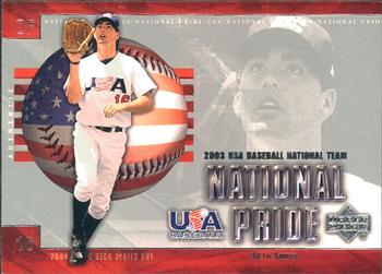 2004 Upper Deck - National Pride #USA20 Seth Smith Front