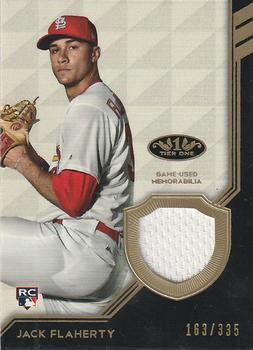 2018 Topps Tier One - Tier One Relics #T1R-JF Jack Flaherty Front
