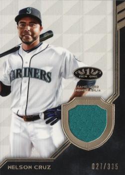 2018 Topps Tier One - Tier One Relics #T1R-NC Nelson Cruz Front