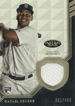 2018 Topps Tier One - Tier One Relics #T1R-RD Rafael Devers Front