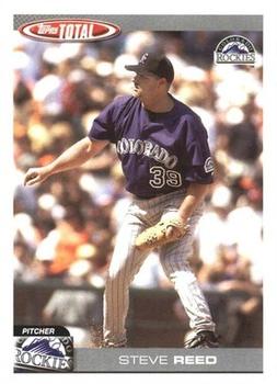 2004 Topps Total #128 Steve Reed Front