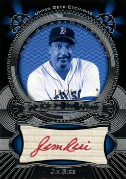 2004 Upper Deck Etchings - Etched in Time Autograph Red #ET-JI Jim Rice Front