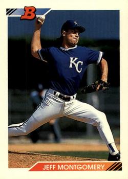 1992 Bowman #122 Jeff Montgomery Front