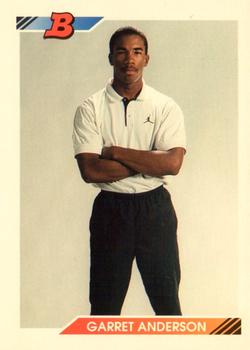 1992 Bowman #298 Garret Anderson Front