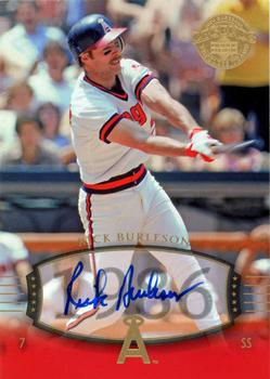 2004 Upper Deck Legends Timeless Teams - Autographs Gold #253 Rick Burleson Front
