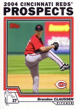 2004 Topps Traded & Rookies #T110 Brandon Claussen Front