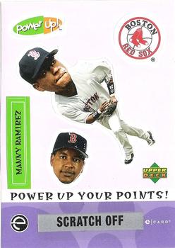 2004 Upper Deck Power Up - Stickers #PU-9 Manny Ramirez Front