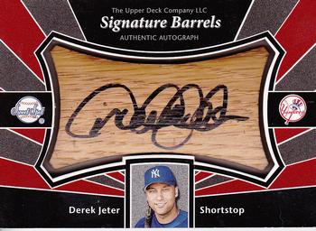 2004 Upper Deck Sweet Spot - Signature Barrels #SS-DJ Derek Jeter Front