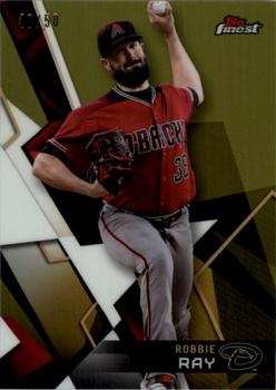 2018 Finest - Gold Refractor #86 Robbie Ray Front