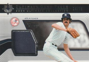 2004 Upper Deck Ultimate Collection - Game Patch #GP-RG Ron Guidry Front