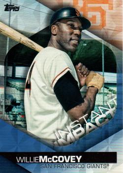 2018 Topps - Instant Impact Blue #II-35 Willie McCovey Front