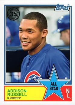2018 Topps - 1983 Topps Baseball 35th Anniversary All-Stars #83AS-35 Addison Russell Front