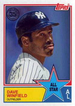 2018 Topps - 1983 Topps Baseball 35th Anniversary All-Stars #83AS-66 Dave Winfield Front