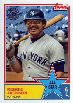 2018 Topps - 1983 Topps Baseball 35th Anniversary All-Stars #83AS-71 Reggie Jackson Front