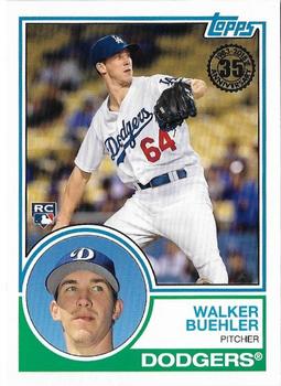 2018 Topps - 1983 Topps Baseball 35th Anniversary Rookies #83-2 Walker Buehler Front