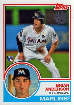 2018 Topps - 1983 Topps Baseball 35th Anniversary Rookies #83-11 Brian Anderson Front