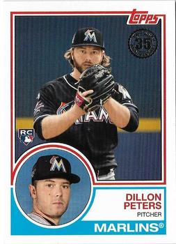 2018 Topps - 1983 Topps Baseball 35th Anniversary Rookies #83-12 Dillon Peters Front
