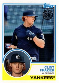 2018 Topps - 1983 Topps Baseball 35th Anniversary Rookies #83-15 Clint Frazier Front