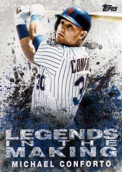 2018 Topps - Legends in the Making (Series 2) #LITM-15 Michael Conforto Front