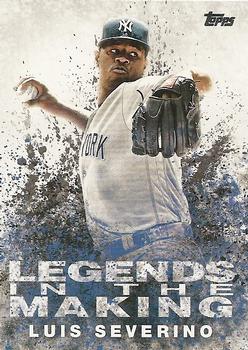 2018 Topps - Legends in the Making (Series 2) #LITM-18 Luis Severino Front
