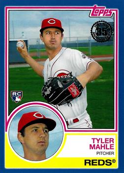 2018 Topps - 1983 Topps Baseball 35th Anniversary Rookies Blue #83-4 Tyler Mahle Front