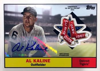 2018 Topps - MLB All-Star Game Logo Manufactured Patch Autograph #ASPA-AK Al Kaline Front