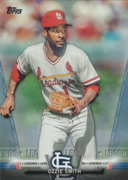 2018 Topps - Topps Salute Blue (Series Two) #S-81 Ozzie Smith Front