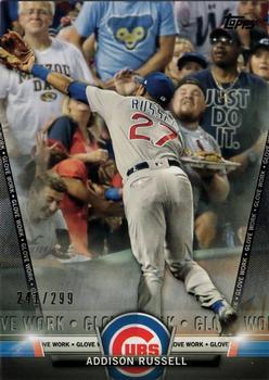 2018 Topps - Topps Salute Black (Series Two) #S-91 Addison Russell Front