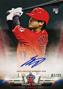 2018 Topps - Topps Salute Autographs Red (Series Two) #SA-SO Shohei Ohtani Front