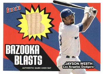 2005 Bazooka - Blasts Bat Relics #BB-JW Jayson Werth Front