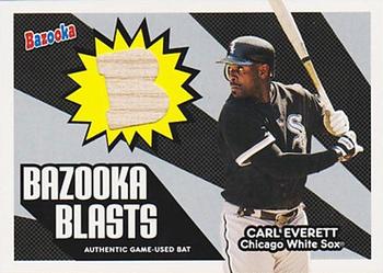 2005 Bazooka - Blasts Bat Relics #BB-CE Carl Everett Front
