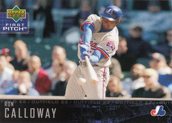 2004 Upper Deck First Pitch #195 Ron Calloway Front