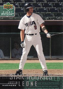2004 Upper Deck First Pitch #298 Justin Leone Front