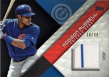 2018 Topps - Major League Material Relics Black (Series 2) #MLM-AU Addison Russell Front