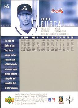 2004 Upper Deck - High Gloss #145 Rafael Furcal Back