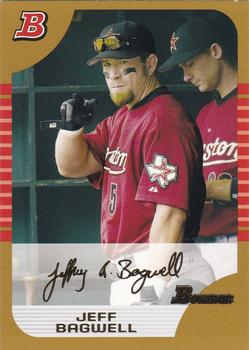 2005 Bowman - Gold #47 Jeff Bagwell Front